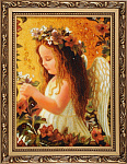 Янтарная картина «Ангелочек» №2